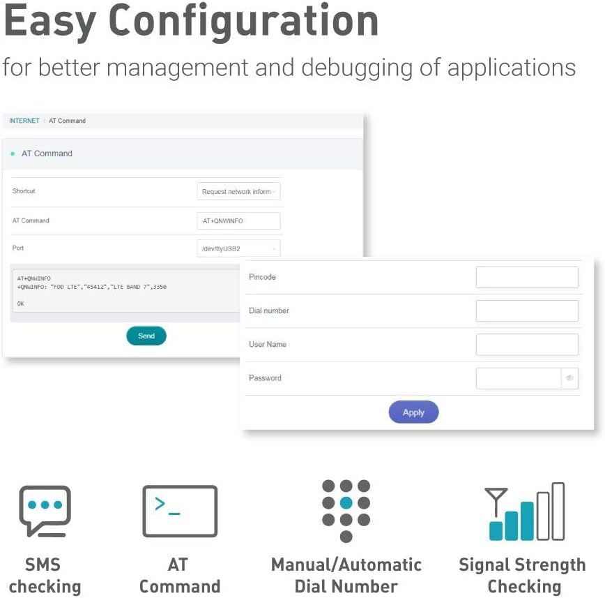 GL.iNet GL-XE300 (Puli) 4G LTE Industrial IoT Gateway, Router/Access Point/Extender/WDS, OpenWrt, 5000mAh Battery, OpenVPN, Remote SSH, WPA3, IPv6 (EG25G), Global Version - Image 3