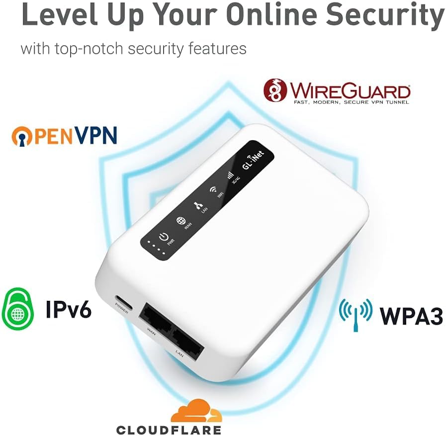 GL.iNet GL-XE300 (Puli) 4G LTE Industrial IoT Gateway, Router/Access Point/Extender/WDS, OpenWrt, 5000mAh Battery, OpenVPN, Remote SSH, WPA3, IPv6 (EG25G), Global Version - Image 6