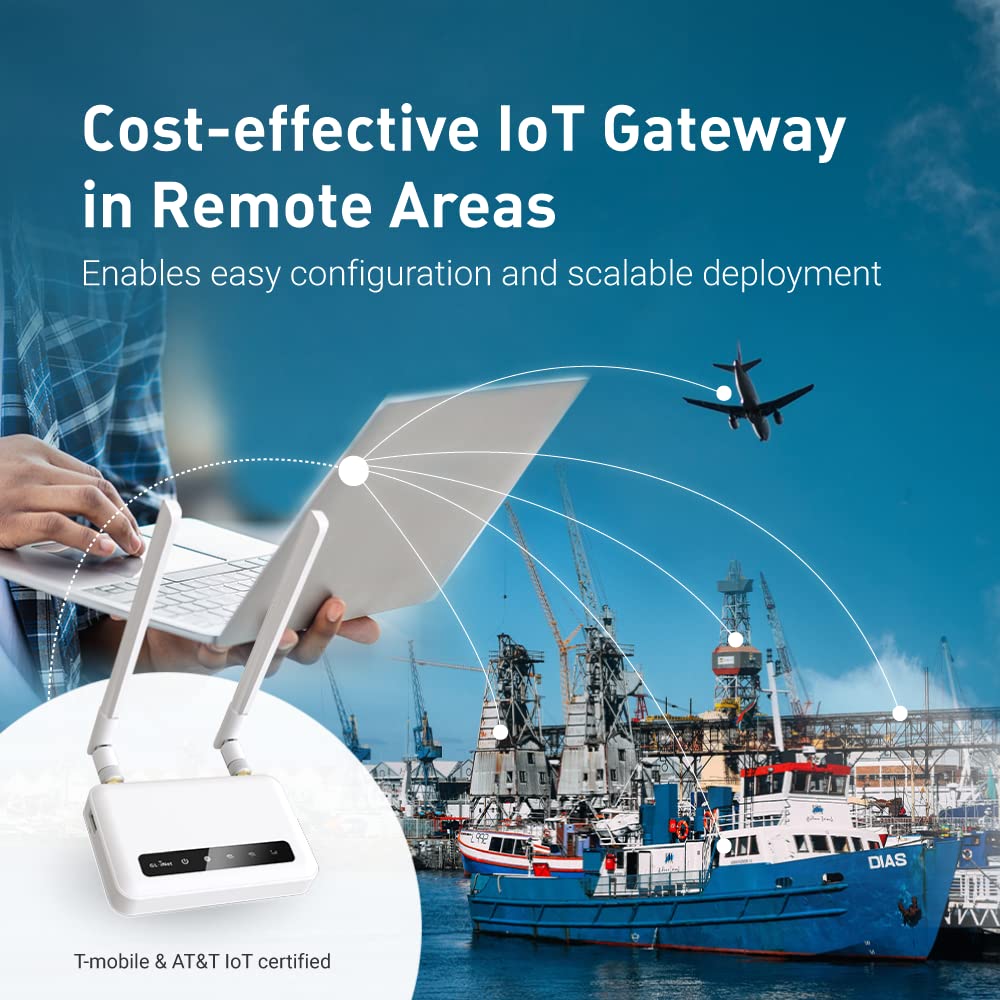 GL-X750V2 (Spitz) T-Mobile/AT&T IoT Device Certified, 4G LTE VPN Router Without BLE Module, AC750 Dual-Band Wi-Fi, RV & Offshore Internet, OpenWrt, IoT Gateway, MicroSD Cardslot, North America only - Image 4